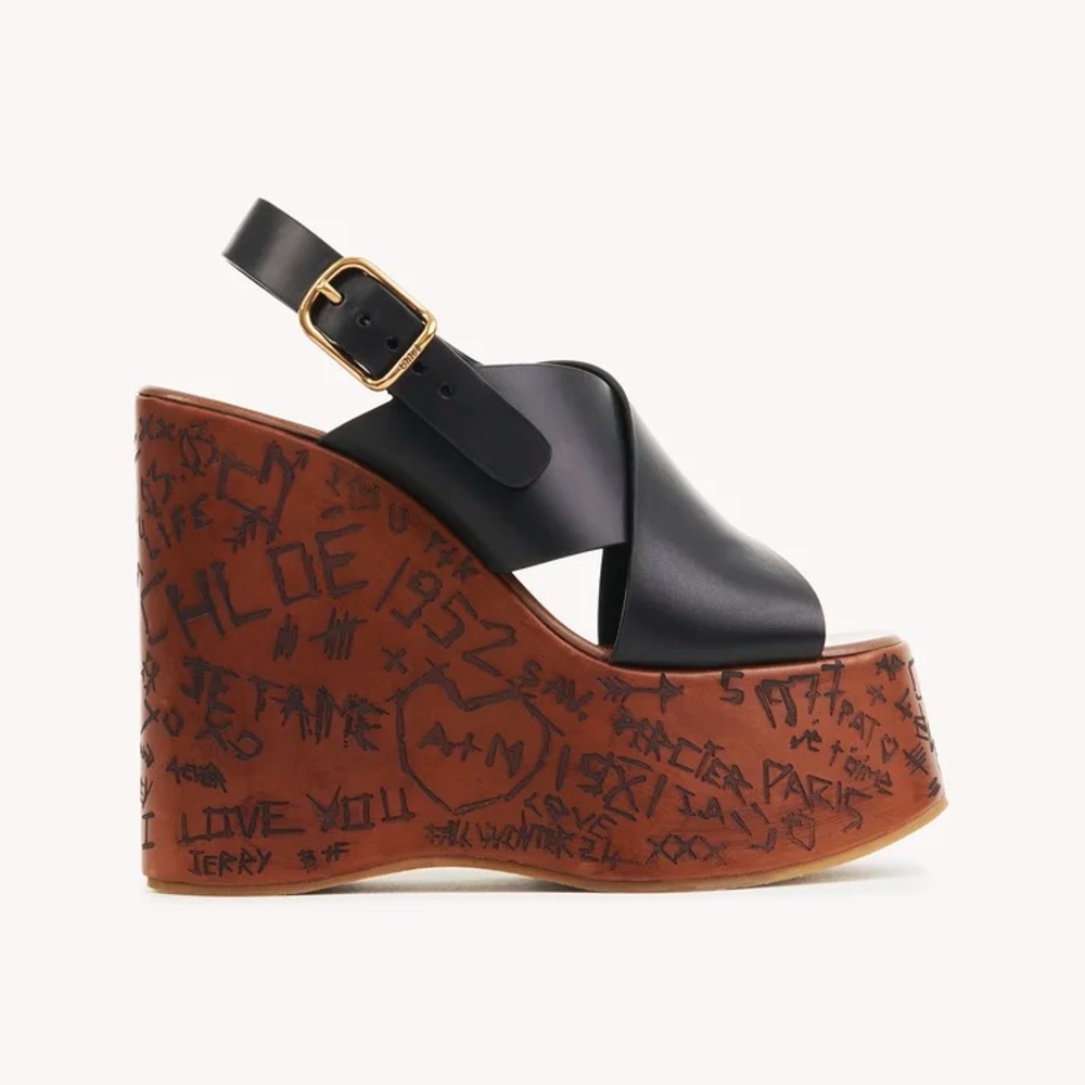 ✨ NIB CHLOE Maxime wedges - Picture 2 of 13